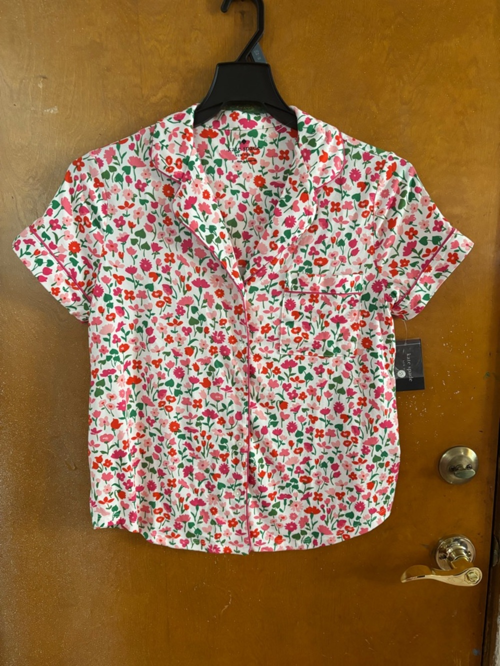 NWT Kate Spade pajamas. Floral small - Picture 2 of 5